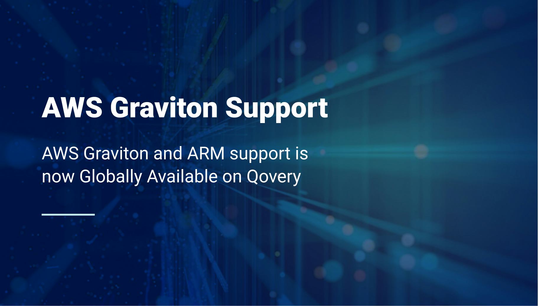 Embrace the Power of ARM and AWS Graviton with Qovery It's Now GA!